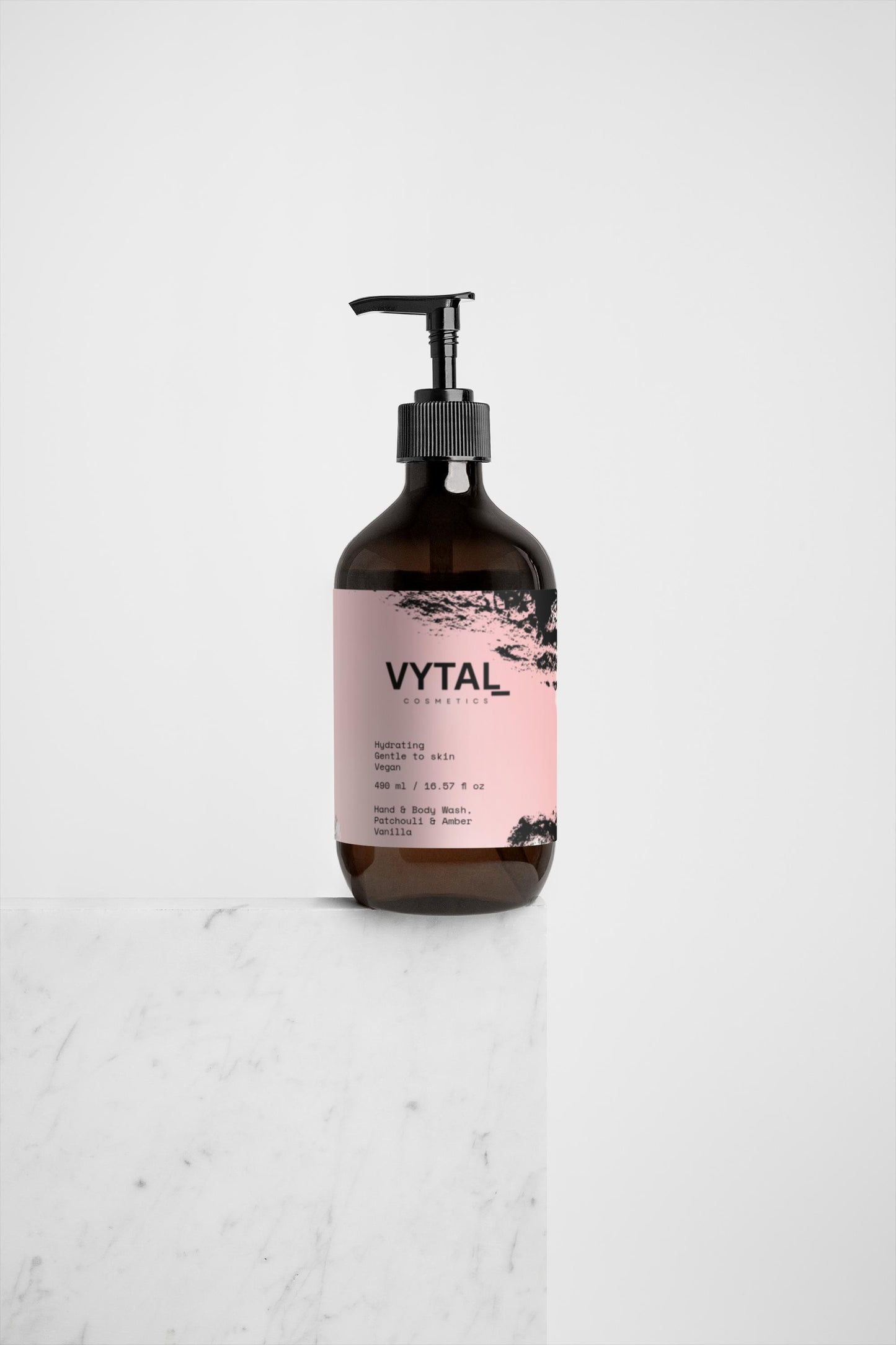 Hand & Body Wash, Patchouli & Amber Vanilla