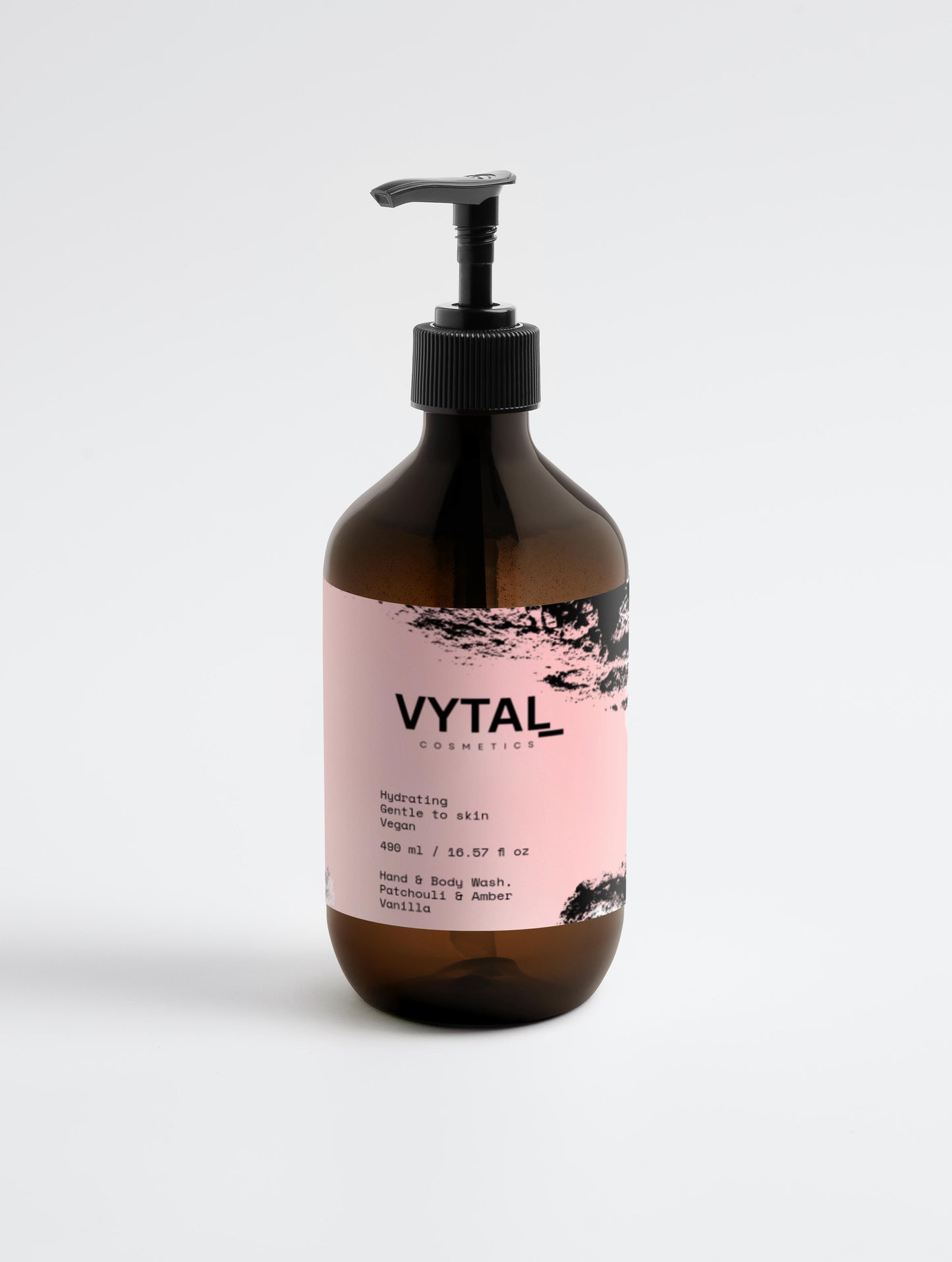 Hand & Body Wash, Patchouli & Amber Vanilla
