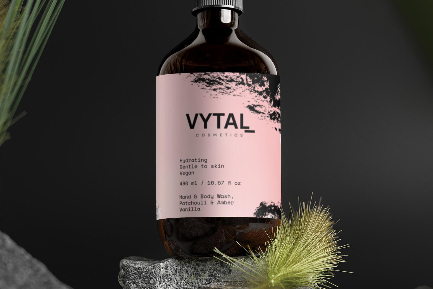 Hand & Body Wash, Patchouli & Amber Vanilla